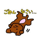 おしゃべりトイプードル（個別スタンプ：11）