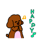 おしゃべりトイプードル（個別スタンプ：13）