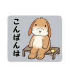 きまぐれロップくん お返事編（個別スタンプ：23）