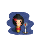 こけし道場HOT.K（個別スタンプ：8）