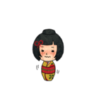 こけし道場HOT.K（個別スタンプ：36）