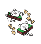 あなグマくん by ゴルフのたすき（個別スタンプ：21）
