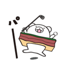 あなグマくん by ゴルフのたすき（個別スタンプ：26）