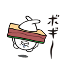 あなグマくん by ゴルフのたすき（個別スタンプ：27）