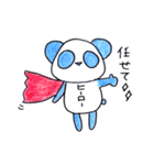わっしょいパンダ（個別スタンプ：6）