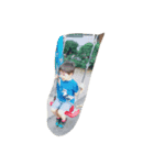 兄4歳妹1歳（個別スタンプ：8）