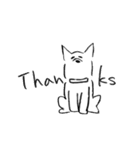 会話する犬（個別スタンプ：5）
