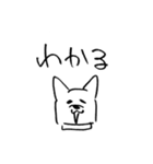 会話する犬（個別スタンプ：9）