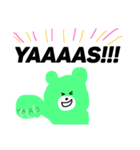 きみどりしもきたくん（個別スタンプ：15）