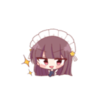 メイドさんのサチとユキ（個別スタンプ：15）