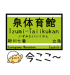 多摩のモノレール 気軽に今この駅だよ！（個別スタンプ：5）