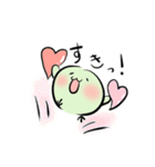 ぽよよん三色団子（個別スタンプ：35）