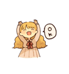 ほのぼのおともだちスタンプ（個別スタンプ：7）