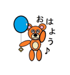 うさぎ女王とクマ氏（個別スタンプ：3）