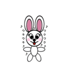 うさぎ女王とクマ氏（個別スタンプ：7）