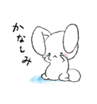 基本のしろいうさぎ（個別スタンプ：8）