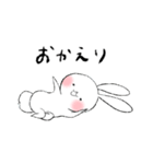 基本のしろいうさぎ（個別スタンプ：15）