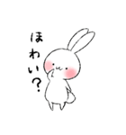 基本のしろいうさぎ（個別スタンプ：29）