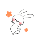 基本のしろいうさぎ（個別スタンプ：31）