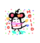 幸せネズミ（個別スタンプ：1）
