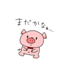 大阪に住みたいブタさん（個別スタンプ：35）