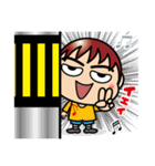 四コマ風★BOY★（個別スタンプ：4）