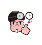 医師の顔（個別スタンプ：2）