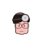 医師の顔（個別スタンプ：5）