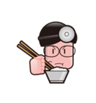医師の顔（個別スタンプ：7）