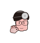 医師の顔（個別スタンプ：10）