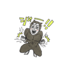 なかよし！ネコとカエルの超人（個別スタンプ：8）