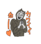 なかよし！ネコとカエルの超人（個別スタンプ：37）