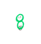 キュートな文字（個別スタンプ：8）