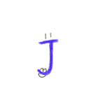 キュートな文字（個別スタンプ：20）