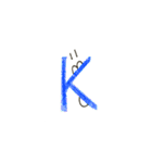 キュートな文字（個別スタンプ：21）