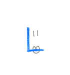 キュートな文字（個別スタンプ：22）