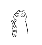 ねことうさぎで100%（個別スタンプ：19）