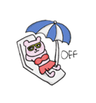 売り子グマの日常（個別スタンプ：7）