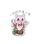 売り子グマの日常（個別スタンプ：9）