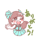 マリ糸ぷにかわフレンズ（個別スタンプ：8）