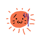 何か言いたげな太陽（個別スタンプ：1）