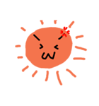 何か言いたげな太陽（個別スタンプ：3）