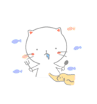 シンプルでかわいいにゃんこスタンプ（個別スタンプ：2）