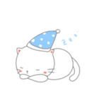 シンプルでかわいいにゃんこスタンプ（個別スタンプ：12）