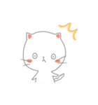 シンプルでかわいいにゃんこスタンプ（個別スタンプ：16）