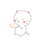 シンプルでかわいいにゃんこスタンプ（個別スタンプ：17）