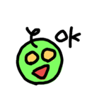 緑の宇宙人（個別スタンプ：7）