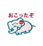 眉間のしわなちゃん（個別スタンプ：9）