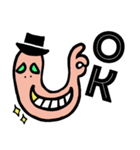 キモかわalphabet’s（個別スタンプ：21）