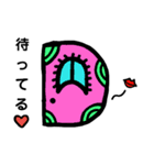 キモかわalphabet’s（個別スタンプ：27）